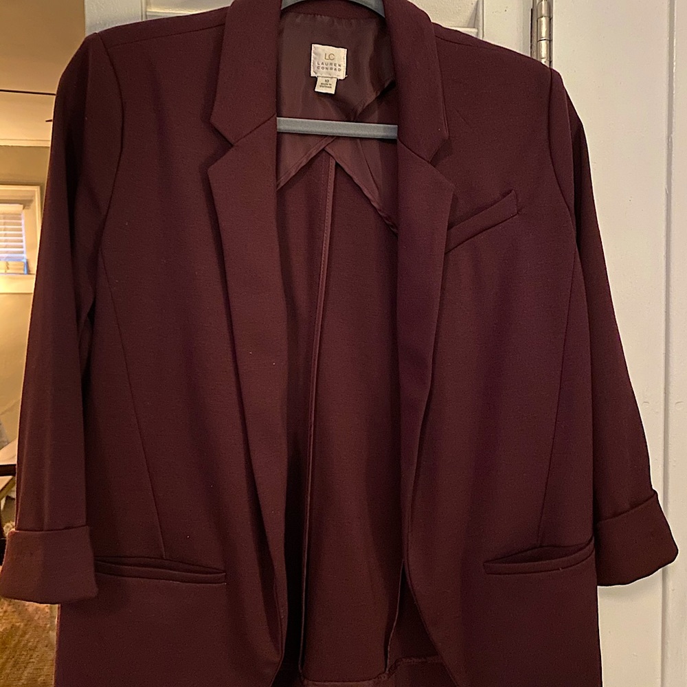 Maroon Blazer